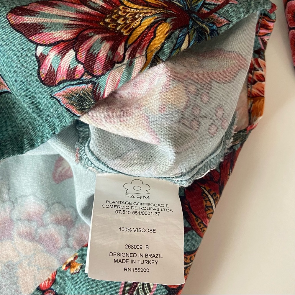 Sold Farm Rio X Anthropologie Paola Pleasant Top - Picture 11 of 13